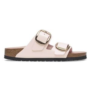 NWT Birkenstock Arizona Big Buckle High Shine Sandals in Light Rose